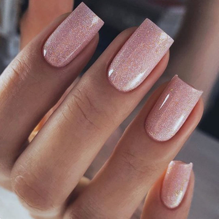 Glamorous Glittery Press-On Nail Tips Stornfield