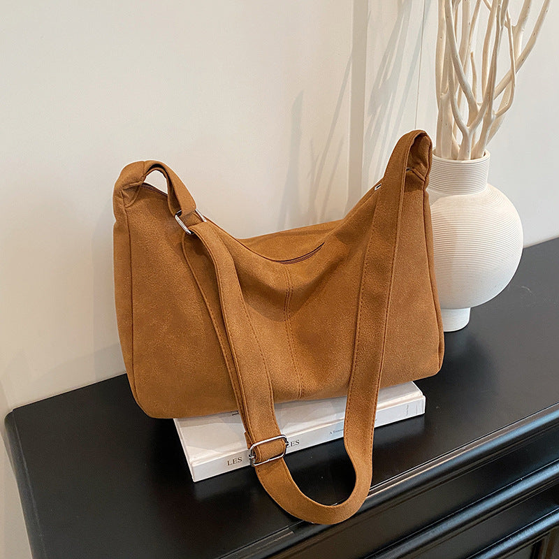 WoSoft Suede Hobo Handbag Stornfield