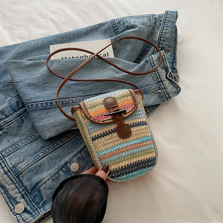Colorful Woven Crossbody Bag Stornfield