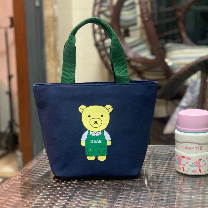 Cute Bear Print Lunch Tote Stornfield