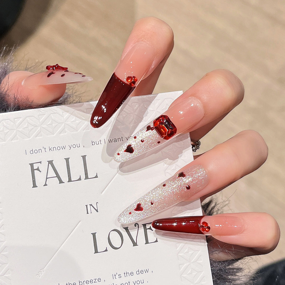 Stylish Stiletto Press-On Nail Extensions Stornfield