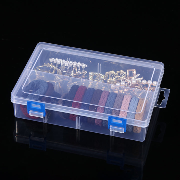 Multi-Divisional Clear Craft Storage Box Stornfield