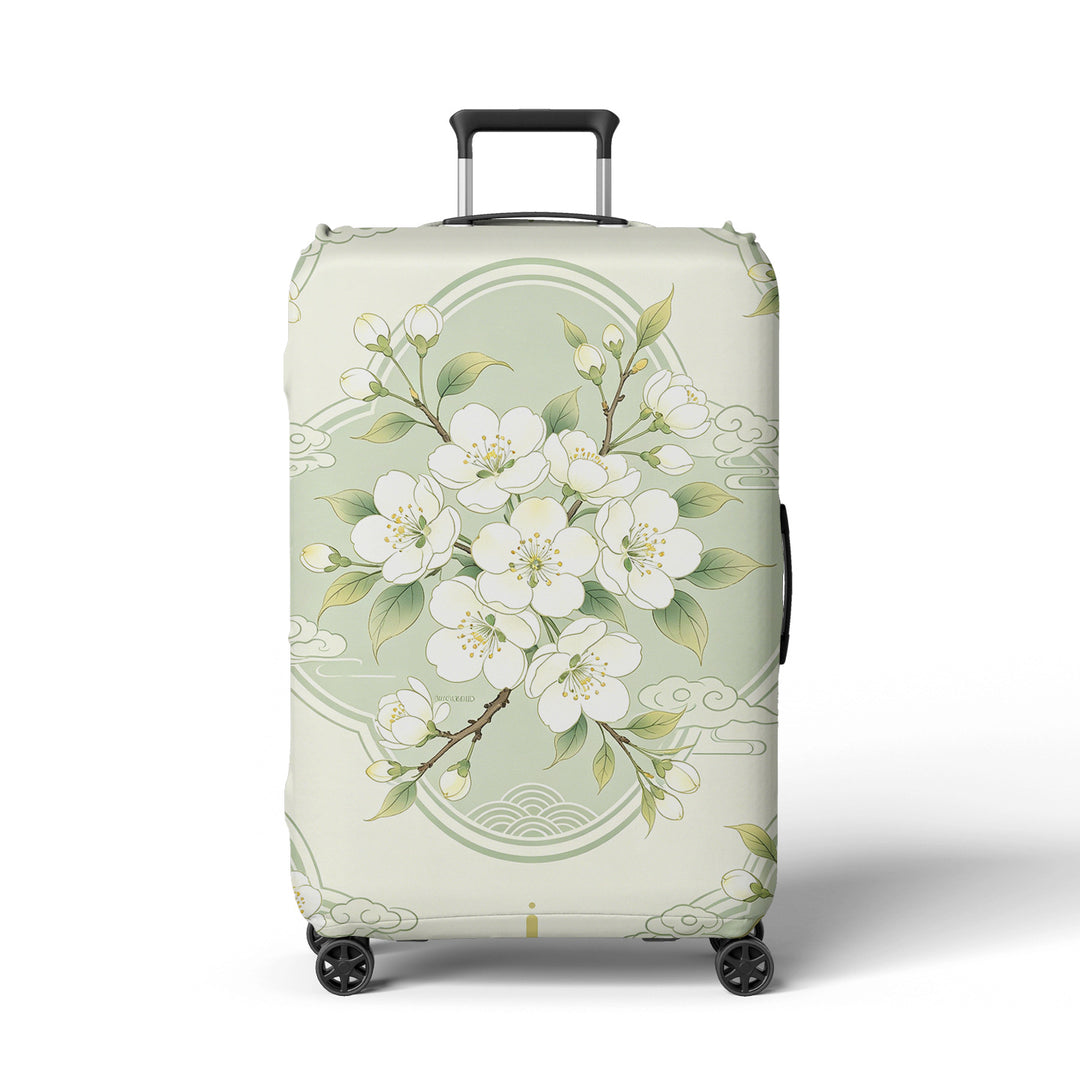 Women Hard Shell Suitcase in Elegant Bamboo Design Stornfield
