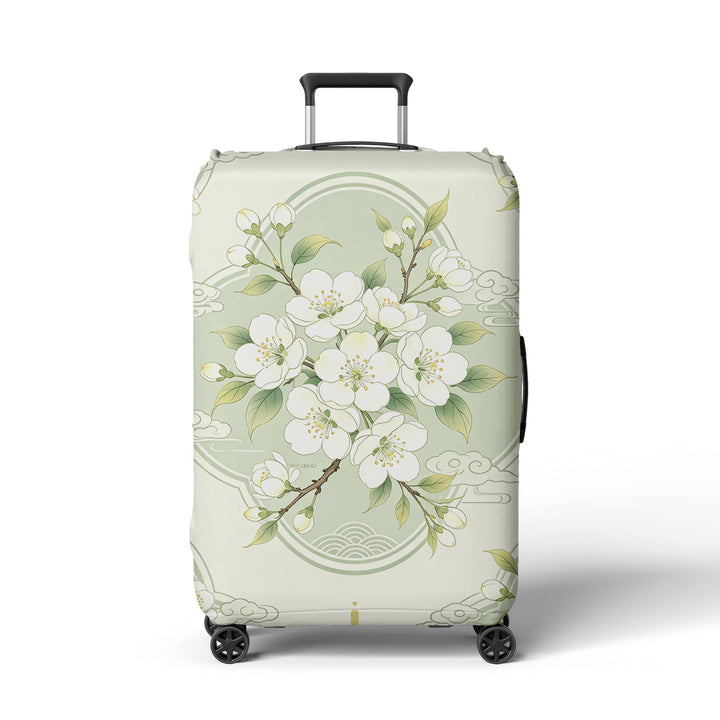 Women Hard Shell Suitcase in Elegant Bamboo Design Stornfield
