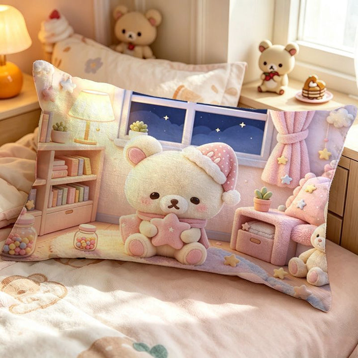 Adorable Cartoon Character Decorative Pillow