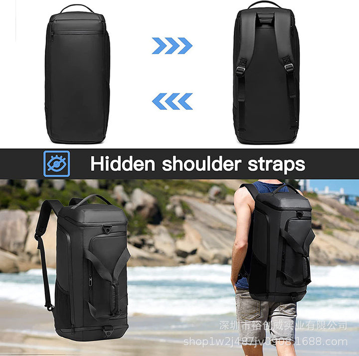Multi-Compartment Travel Sports Duffel Bag Stornfield