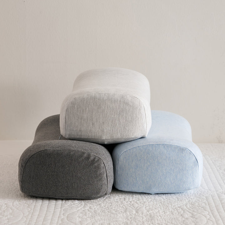 Orthopedic neck support pillow with ergonomic contour Stornfield