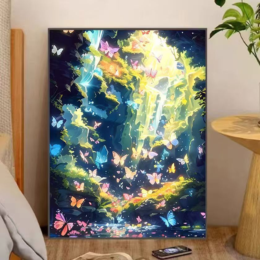 Fantasy Forest Butterfly Wall Art Stornfield