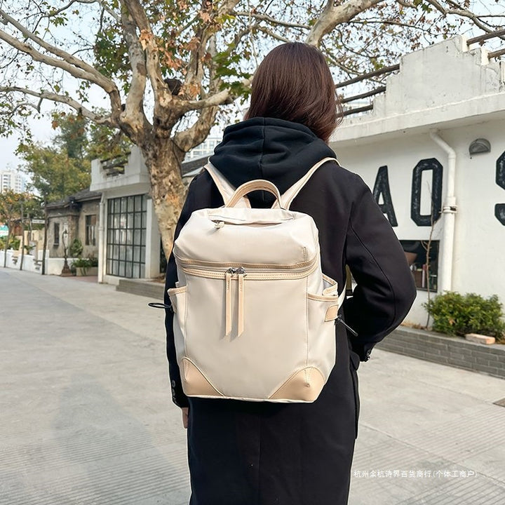 Multifunctional Backpack With Spacious Main Compartment And Side Mesh Pockets Stornfield