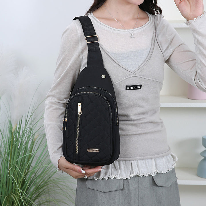 Quilted One-Shoulder Sling Bag Stornfield