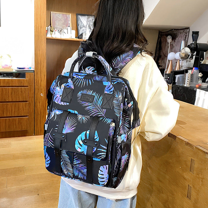 Versatile Character-Themed Baby Care Backpack Stornfield