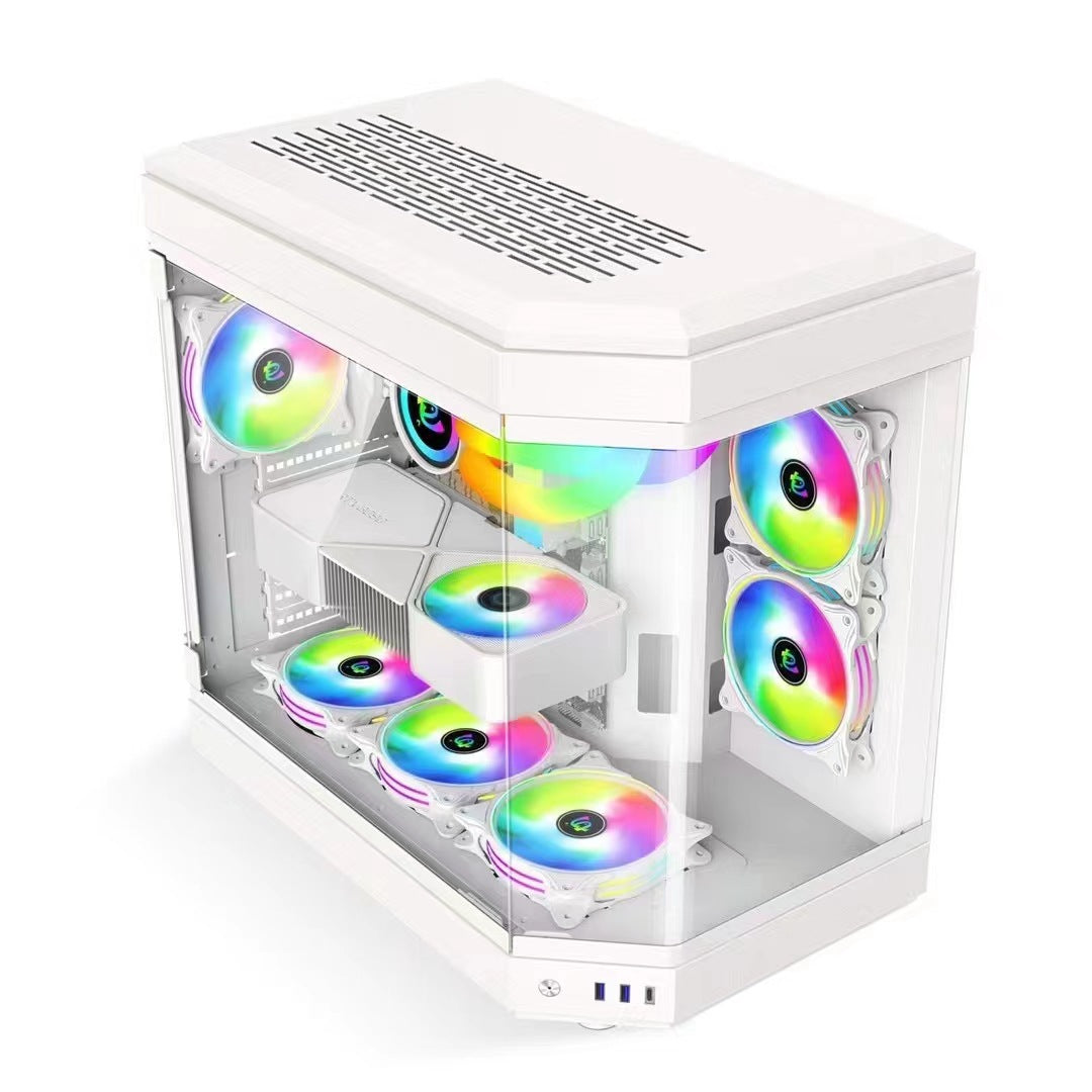Advanced Transparent Gaming PC Case Stornfield