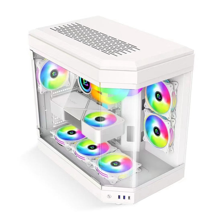 Advanced Transparent Gaming PC Case Stornfield