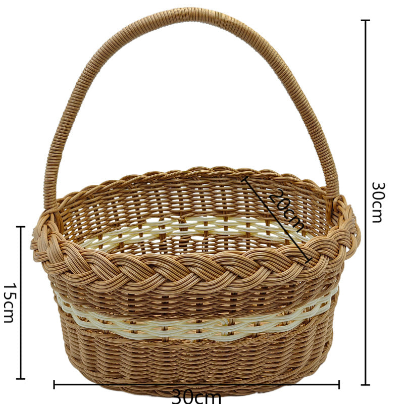 Handmade Decorative Woven Basket Stornfield