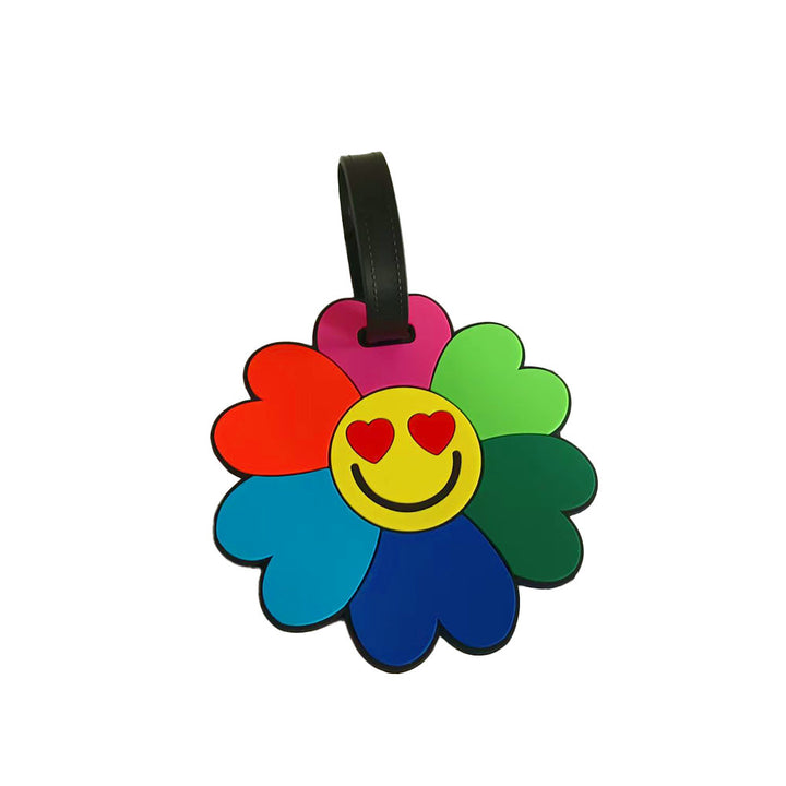 Unisex luggage tag in fruity lemon design Bowlift