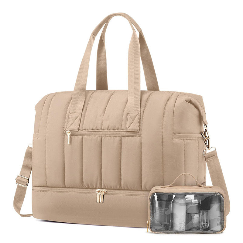 Fashionable and Practical Leisure Tote Bag with Detachable Cosmetic Pouch Stornfield