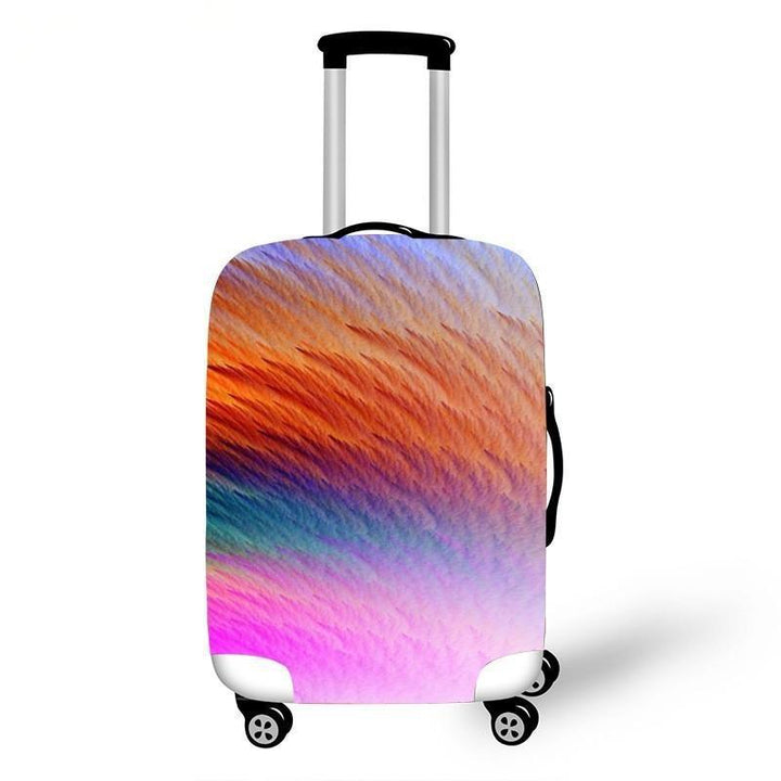 Women's hard shell suitcase with diverse floral design Stornfield