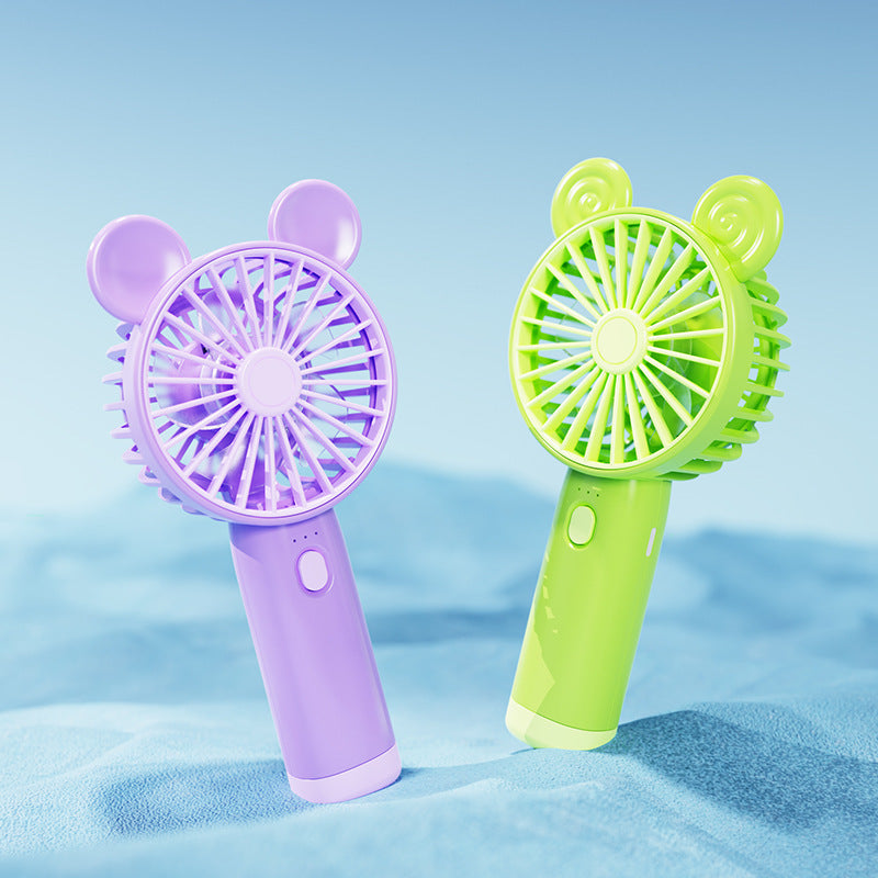 Women's Portable Cat Ears Handheld Fan Stornfield