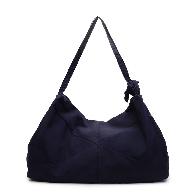 Textured Fabric Shoulder Hobo Bag Stornfield