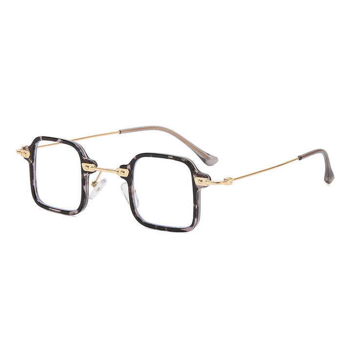 Ladies square fashion sunglasses with stylish metal frame Stornfield