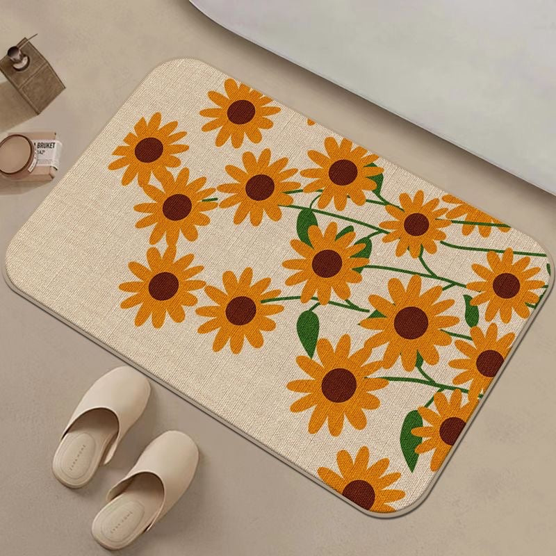 Cat-Themed Non-Slip Bath Mat