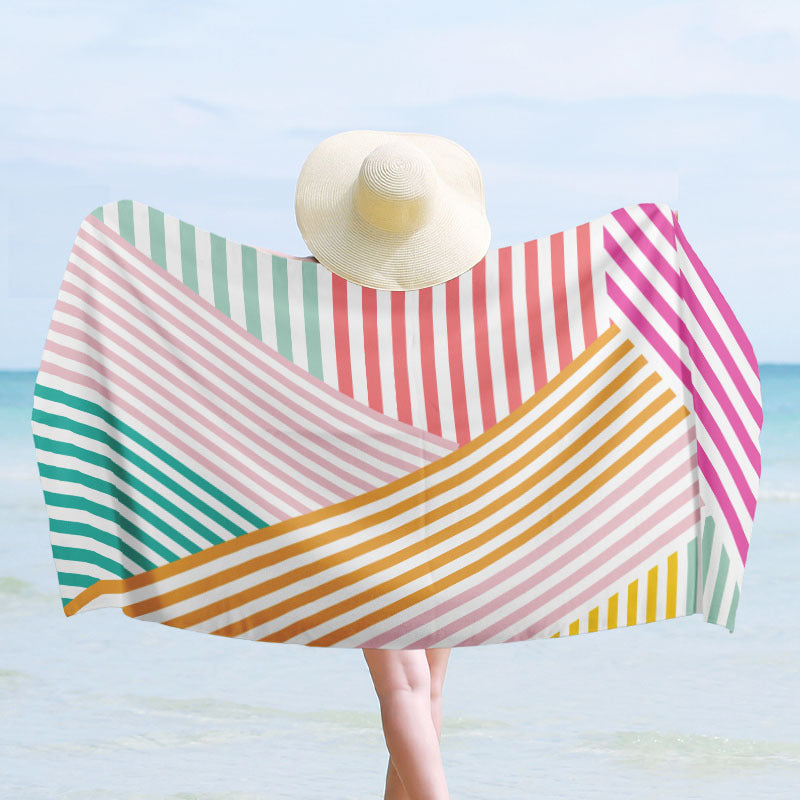 Beach towel with maritime design Stornfield