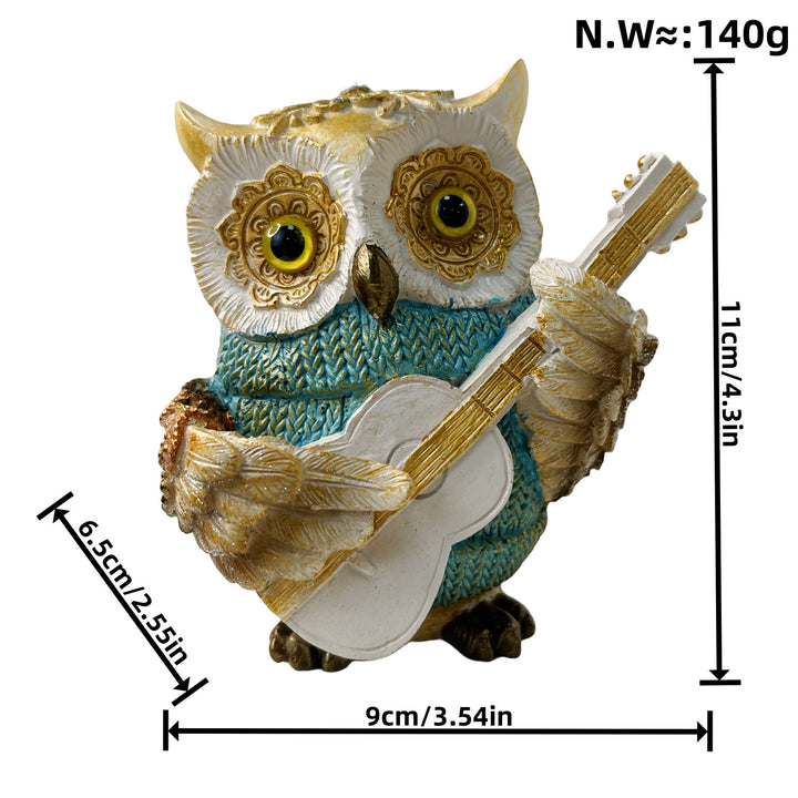 Artful owl figure in maritime design Stornfield