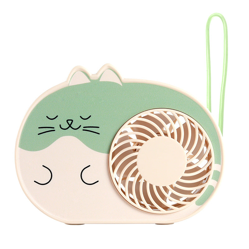Women Portable Cat Mini Fan Stornfield