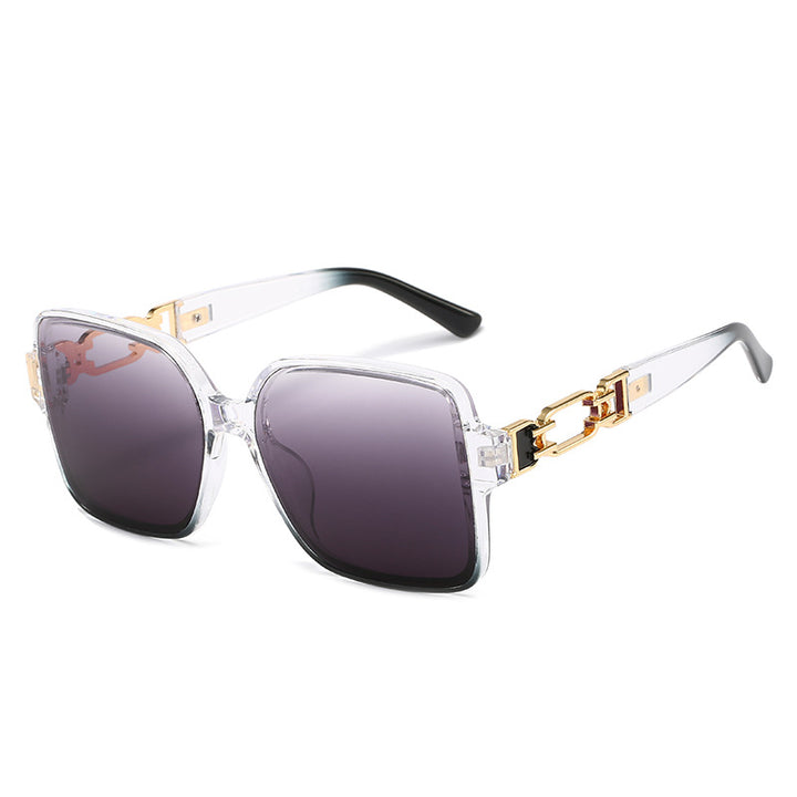 Ladies stylish square sunglasses with luxurious hinge design Stornfield