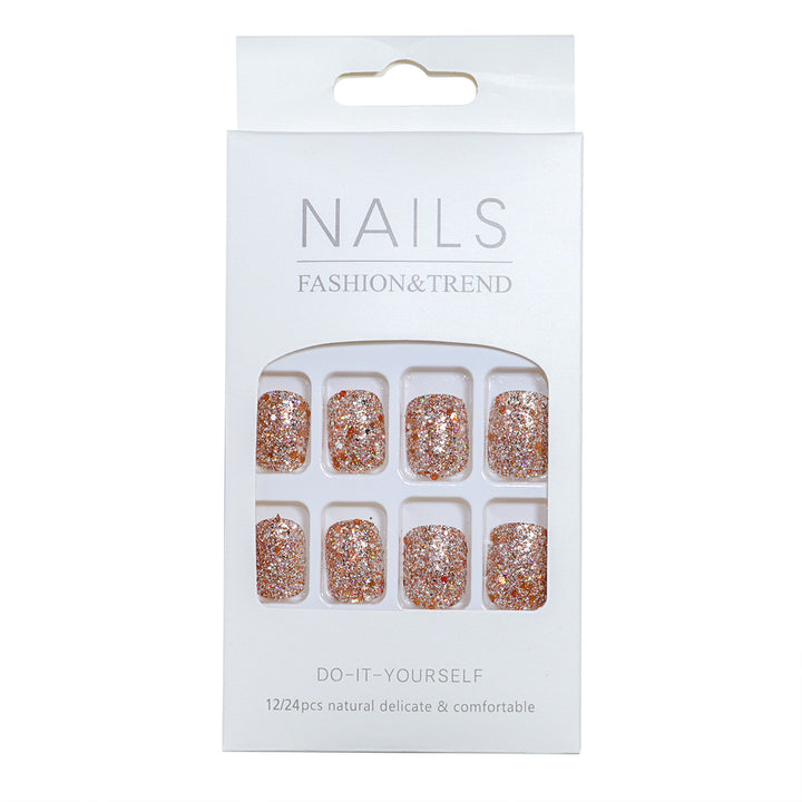 DIY Glitter Press-On Nails Stornfield