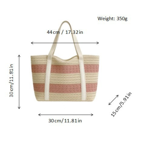 Stylish beach bag with structured design Stornfield