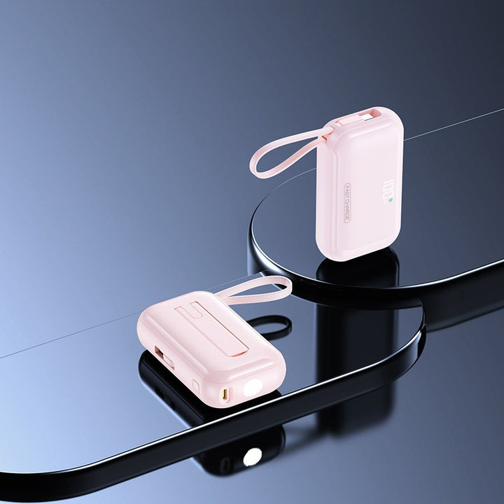 Portable power bank with compact charging and innovative carrying bag Stornfield