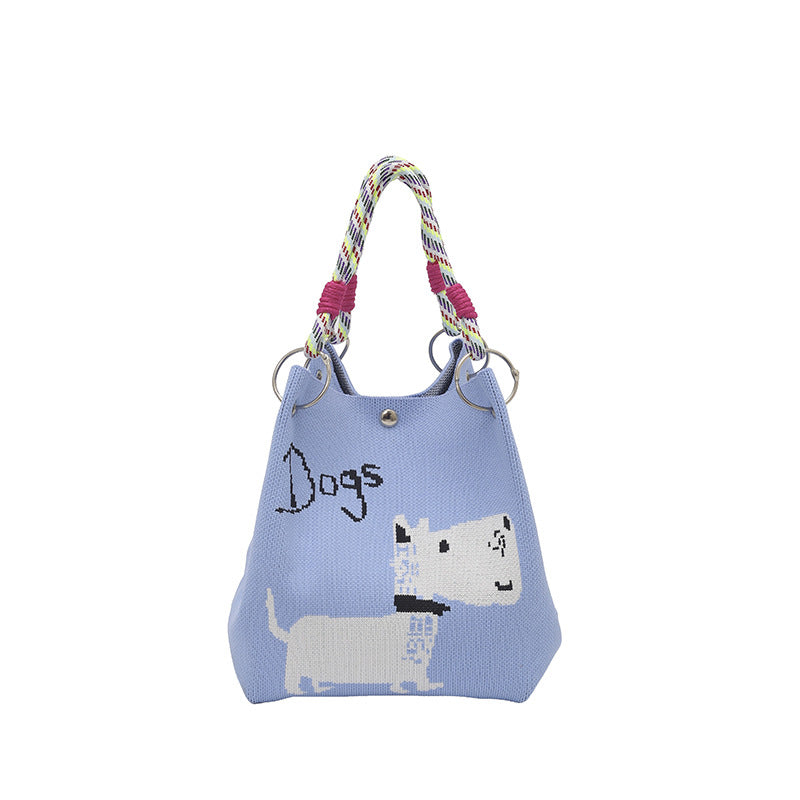 WoFloral Print Textured Handbag Stornfield
