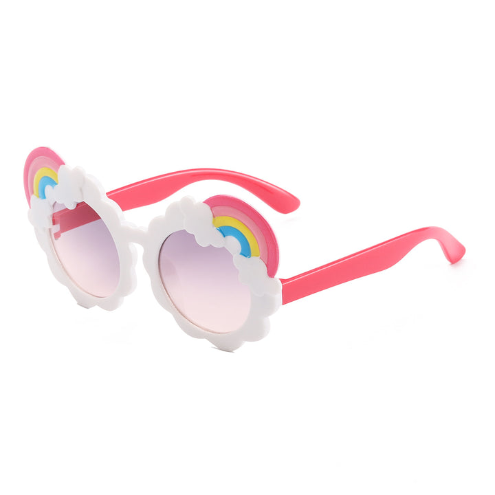Ladies design-oriented sunglasses with flower-shaped frame Stornfield