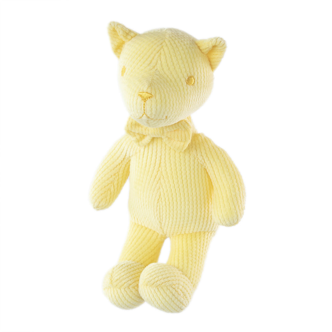 Corduroy Seahorse Plush Comforter and Soft Sensory Rattle Toy