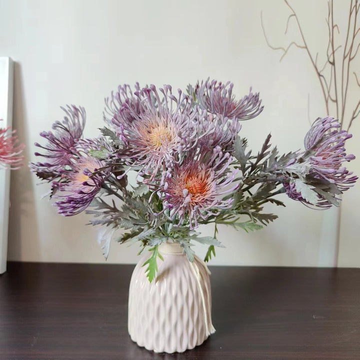 Lifelike Decorative Chrysanthemum Stem