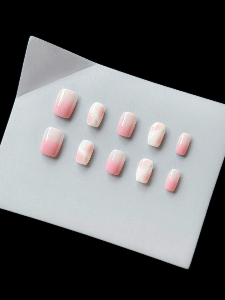 Artistic Ombre Press-On Nails