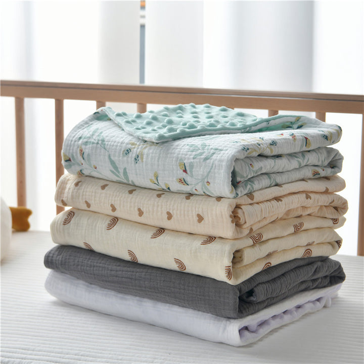 Plush Quilted Double-Sided Baby Blanket Stornfield