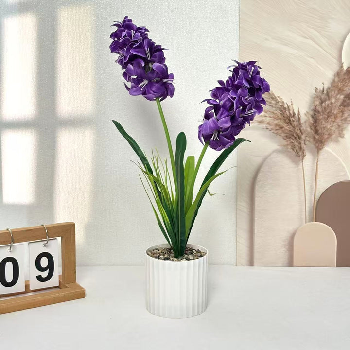 Lifelike Floral Decorative Centerpiece for Home Display