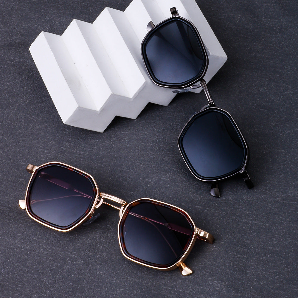 Ladies stylish sunglasses in modern octagonal design with high-quality polarized lenses Stornfield