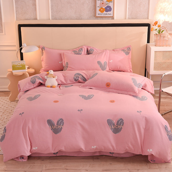 Luxury Striped Bedding Set