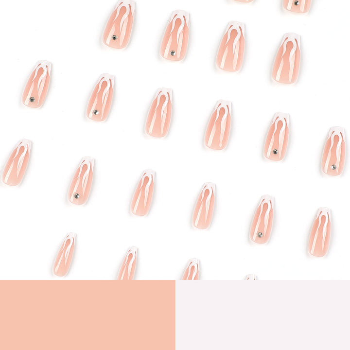 Artistic Nail Extensions with Glamorous Design Stornfield