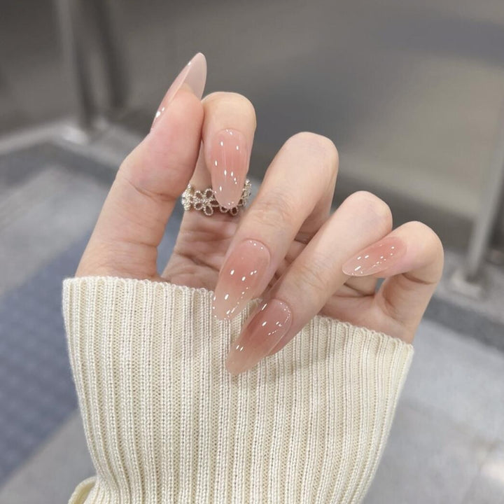 Artificial nails with elegant glitter effect Stornfield