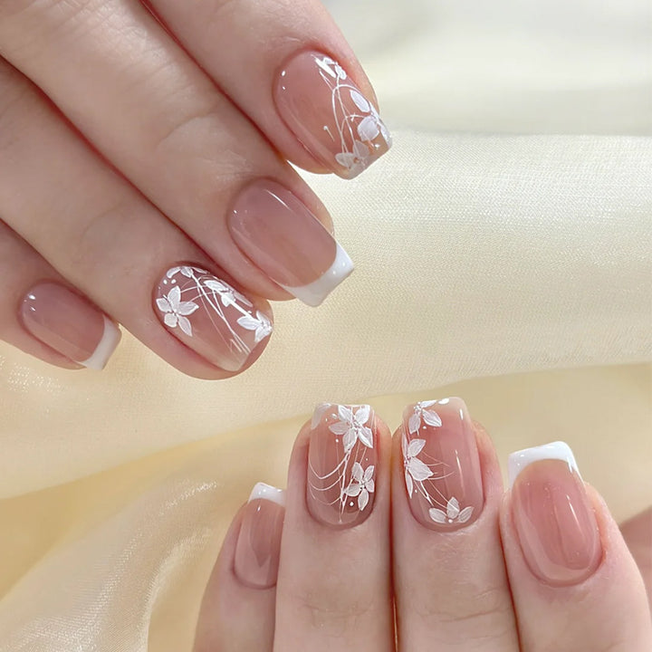 Creative Artistic Press-On Nail Design Stornfield