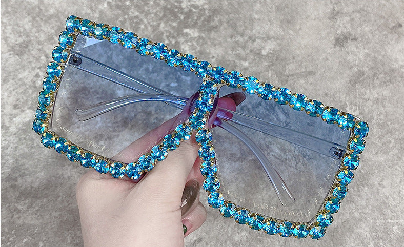 Women's fashionable sunglasses with rhinestone embellishment Stornfield