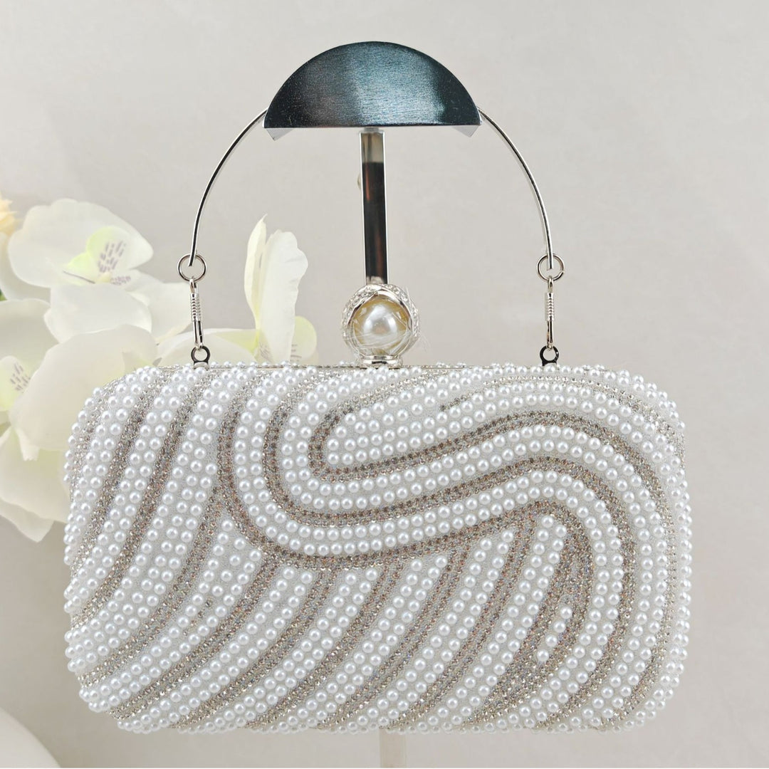 Elegant Beaded Evening Clutch