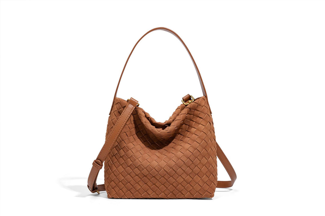 Textured Vegan Leather Crossbody Bag Stornfield