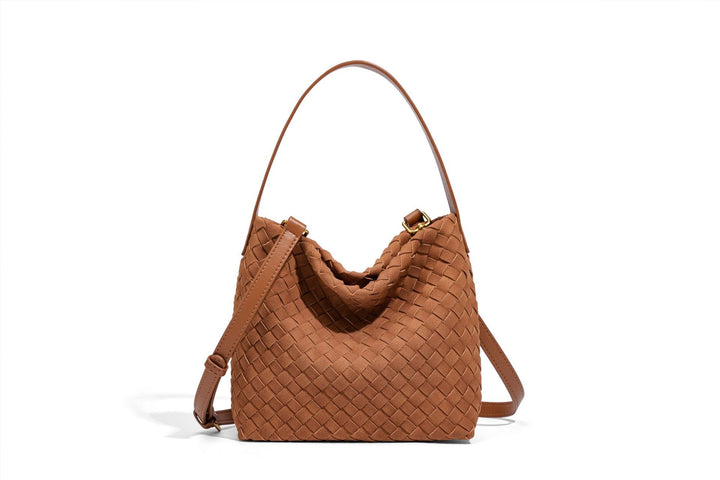 Textured Vegan Leather Crossbody Bag Stornfield
