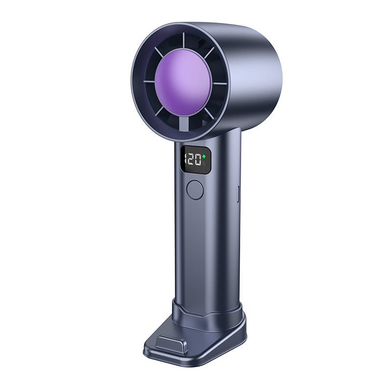 Unisex Portable Mini Fan with Digital Temperature Display Stornfield
