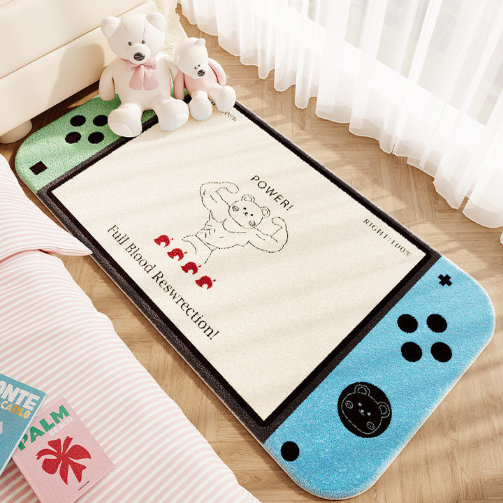 Gaming Console-Themed Area Rug